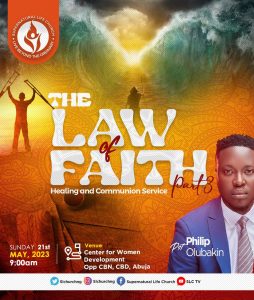 Law of Faith III - Pastor Philip Olubakin