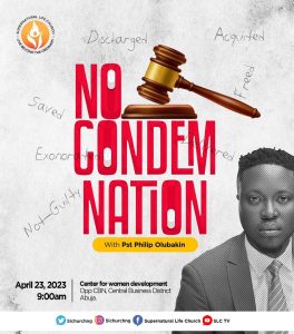 no condemnation pastor philip olubakin