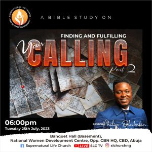 finding and fulfilling your calling ii pastor philip olubakin