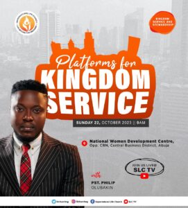 platforms for kingdom service pastor philip olubakin